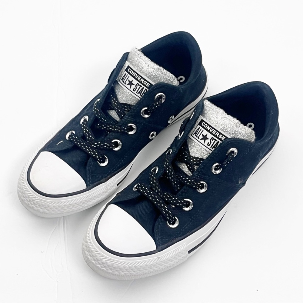 CONVERSE CHUCK TAYLOR ALL STAR Madison Black Oxford Low Top Lace Up Sneakers 6 - Picture 7 of 13